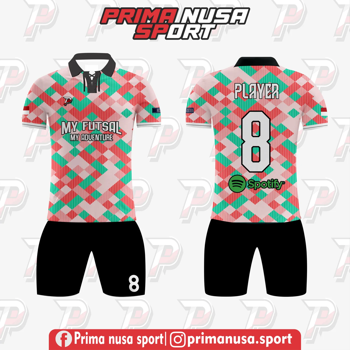 Jersey My Futsal Retro Lace Prima Nusa Sport