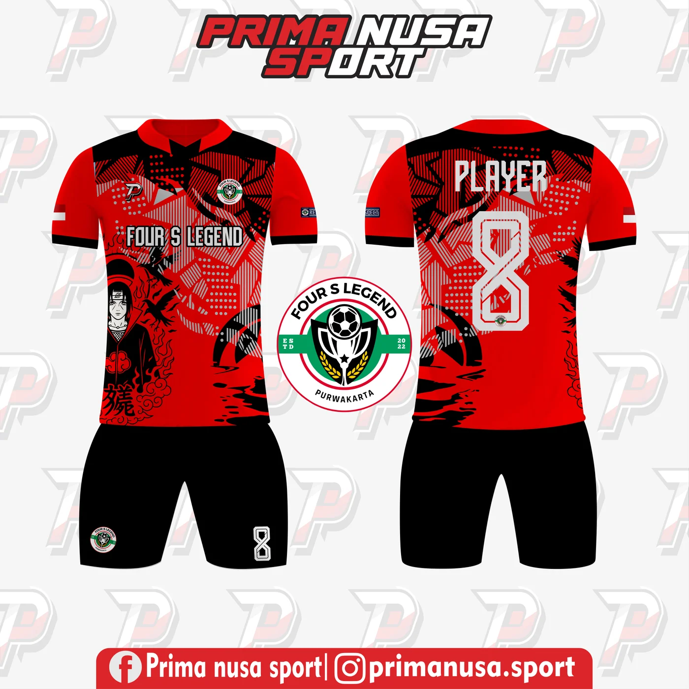 Jersey Four S Legend Anime Edition Prima Nusa Sport